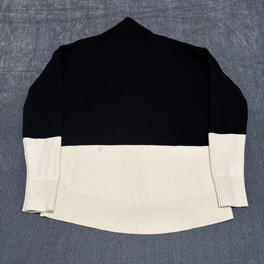 Marimekko V Neck Sweater Women’s Size Medium Color Block 100% Wool - Picture 6 of 8